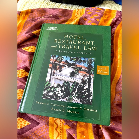 Delmar Learning Other - Hotel, Restaurant, and Travel Law Book A Preventive Approach—6th Edition Vintage